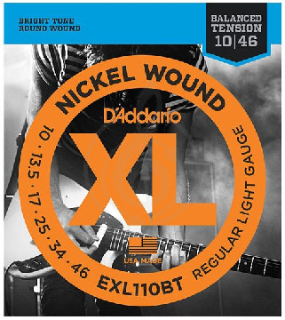 D'Addario EXL110BT - Струны для электрогитары 10-46 - фото 1 Струны для электрогитары D'Addario EXL110BT - Струны для электрогитары 10-46 - фото 1
