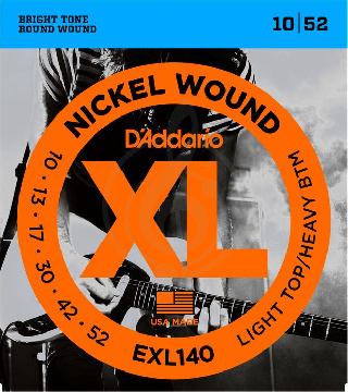 D'Addario EXL140 Струны для электрогитары 10-52 - фото 1 Струны для электрогитары D'Addario EXL140 Струны для электрогитары 10-52 - фото 1