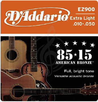 D'Addario EZ900 Струны для акуст гитары 10-50 - фото 1 Струны для акустической гитары D'Addario EZ900 Струны для акуст гитары 10-50 - фото 1