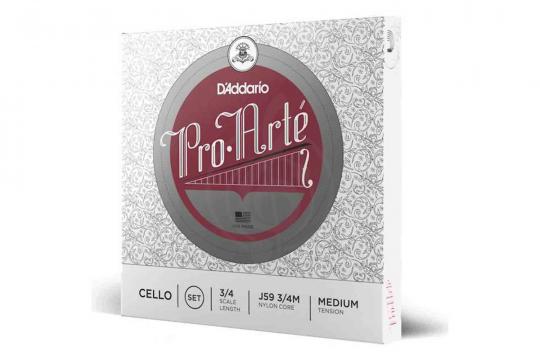 D'ADDARIO J59 3/4M Pro-Arte - Струны для виолончели - фото 3 D'ADDARIO J59 3/4M Pro-Arte - Струны для виолончели - фото 3