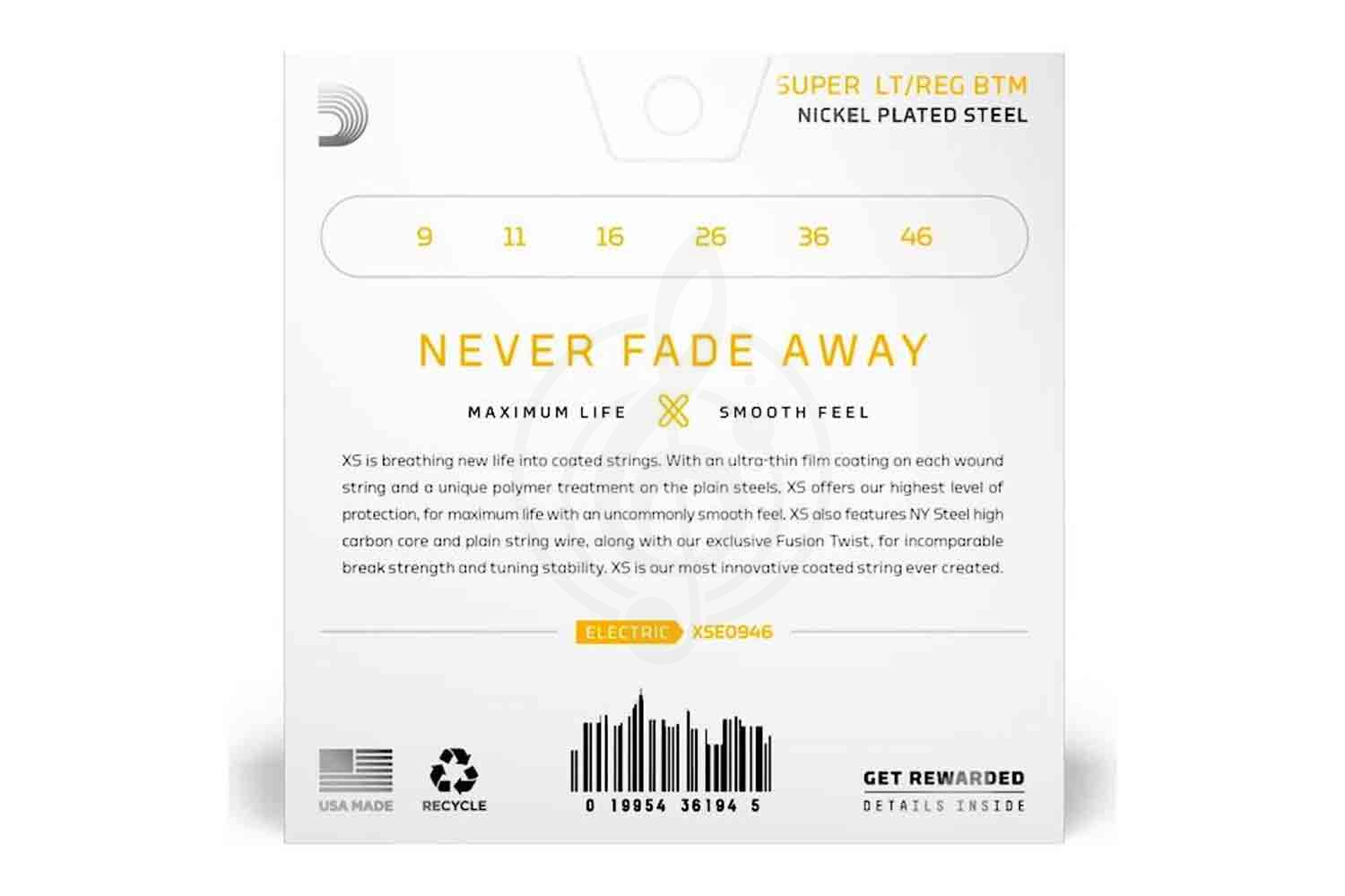 Струны для электрогитары D'ADDARIO XSE0946 - Струны для электрогитары - фото 2