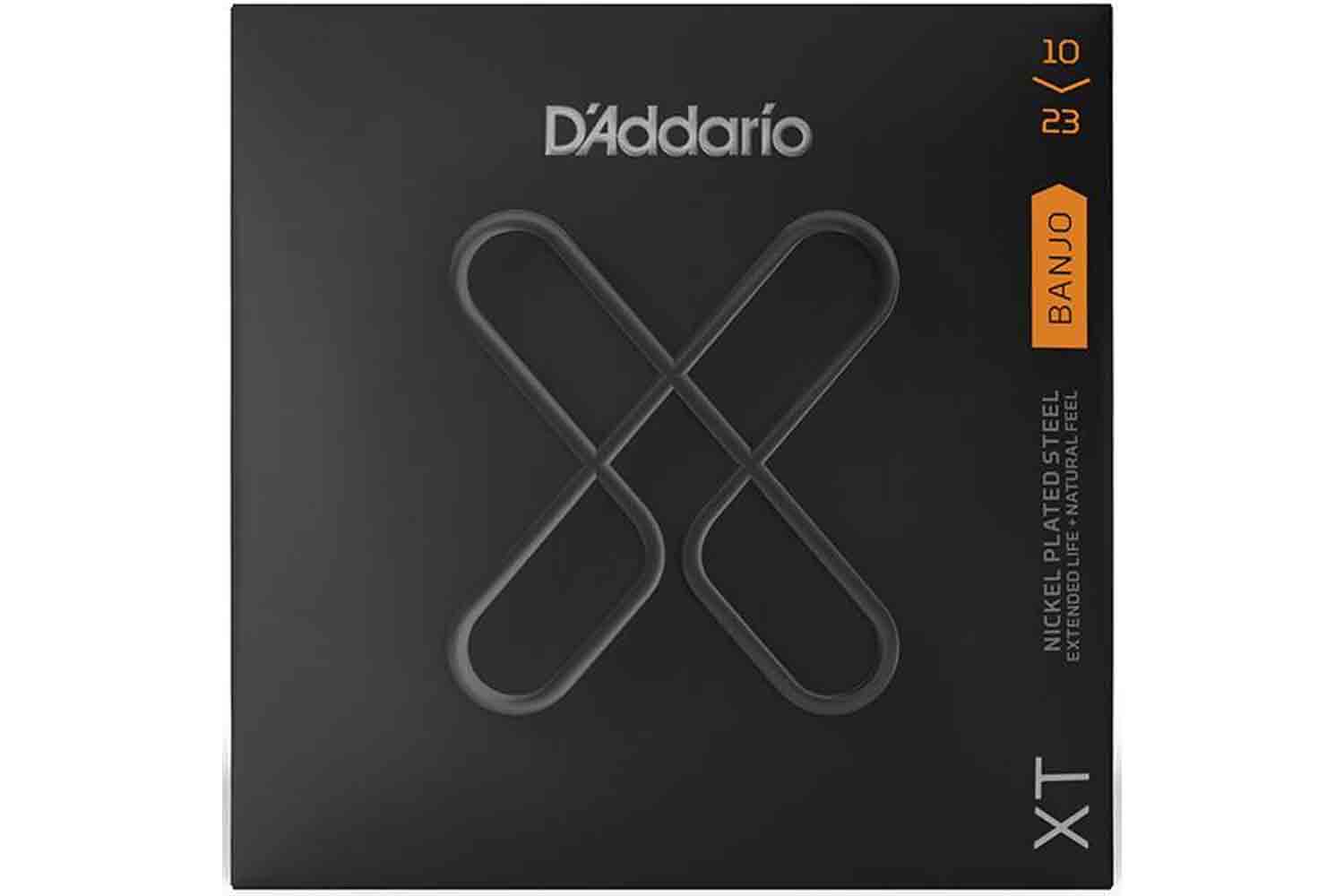 Струны для банджо D'Addario XTJ1023 XT - Струны для 5-струнного банджо - фото 1