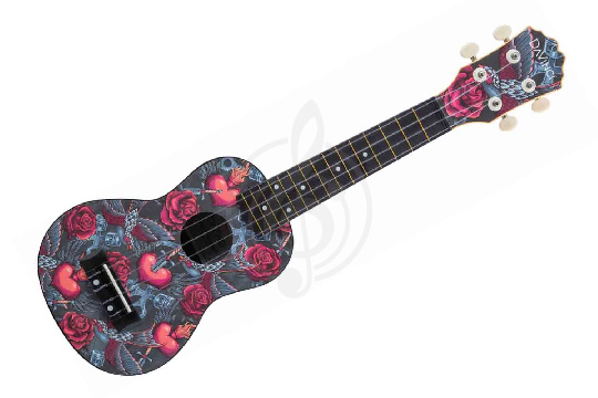 Укулеле сопрано DAVINCI VINS-20 HEART - Укулеле сопрано - фото 1