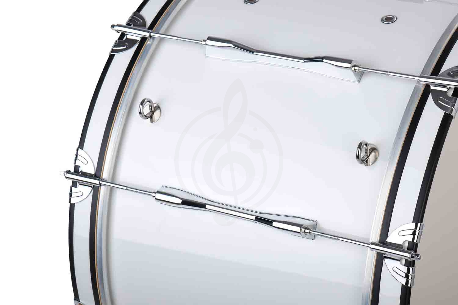 Маршевый барабан Dixon PMZCL4221-WT - Маршевый бас-барабан, 22" х 14" - фото 4