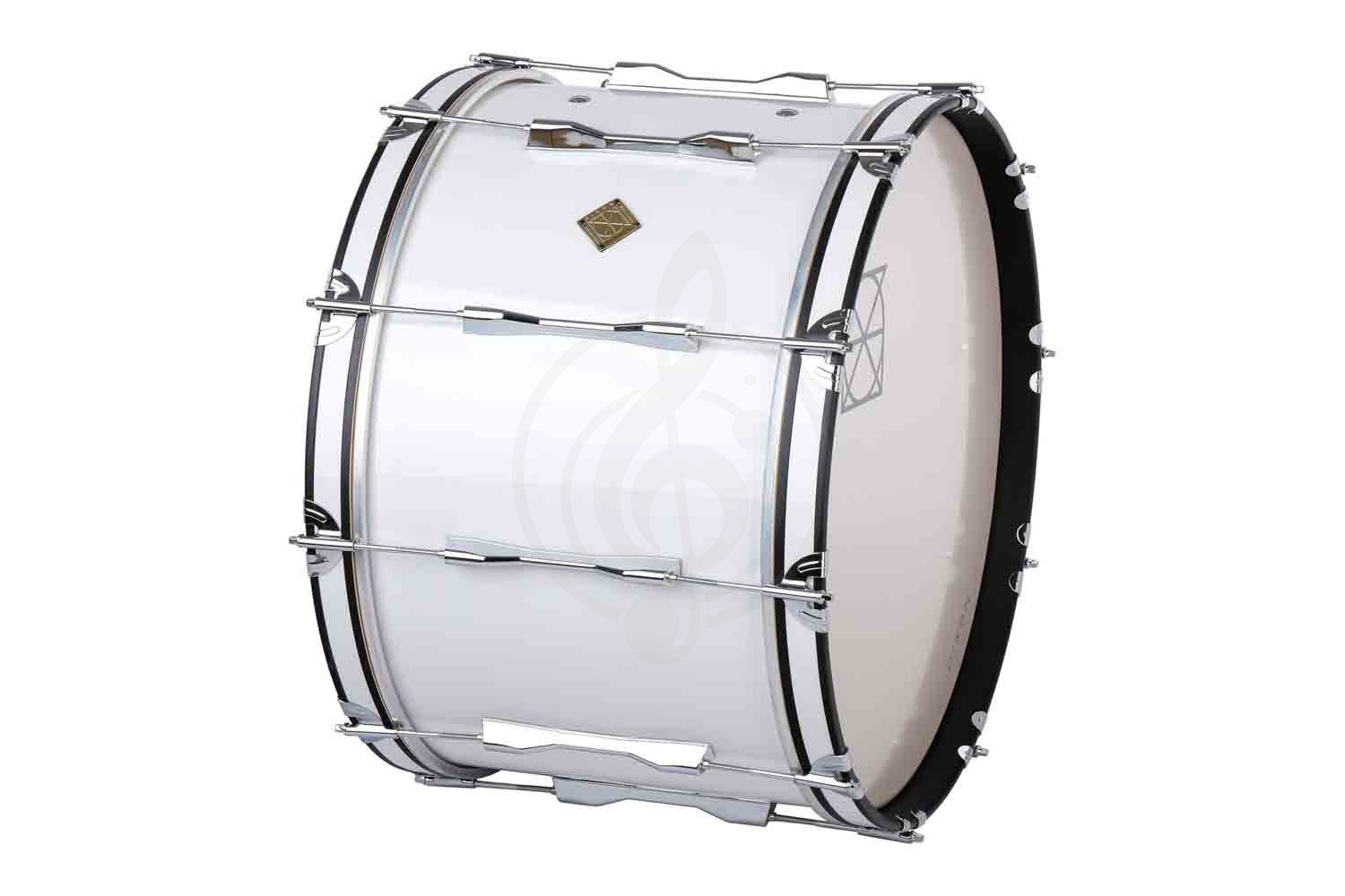 Маршевый барабан Dixon PMZCL4221-WT - Маршевый бас-барабан, 22" х 14" - фото 5
