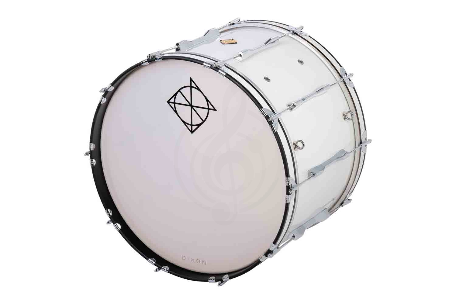 Маршевый барабан Dixon PMZCL4221-WT - Маршевый бас-барабан, 22" х 14" - фото 7