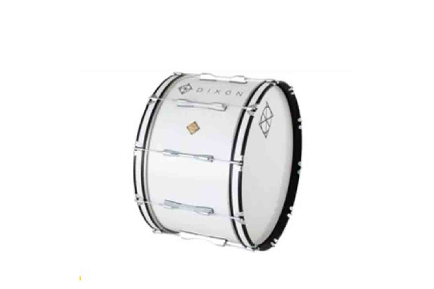 Маршевый барабан Dixon PMZCL4261-WT - Маршевый бас-барабан, 26" х 14" - фото 1