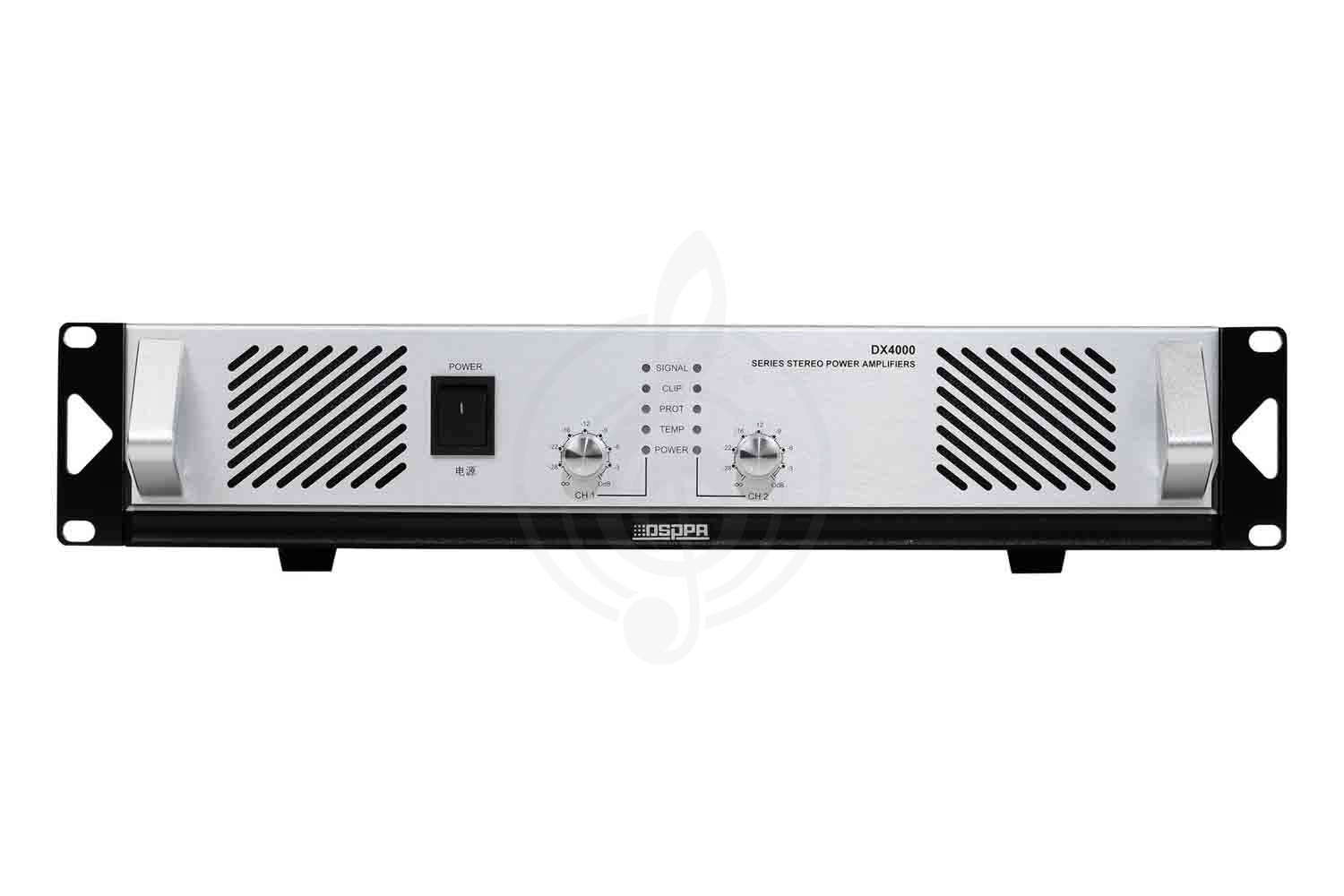 Аналоговый усилитель мощности DSPPA DX4000 - Усилитель мощности, 2х1500 Вт 4 Om - фото 7