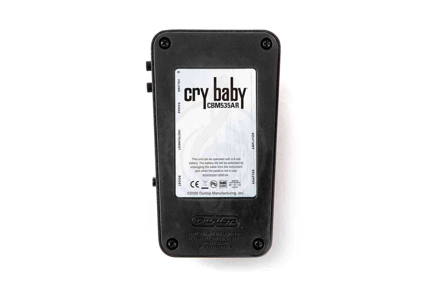 Педаль эффектов для электрогитары Dunlop CBM535AR Crybaby Q Mini Auto-Return Wah - Педаль эффектов - фото 2