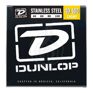 Dunlop DBS40100 - Комплект струн для бас-гитары 40-100 - фото 1 Струны для бас-гитары Dunlop DBS40100 - Комплект струн для бас-гитары 40-100 - фото 1