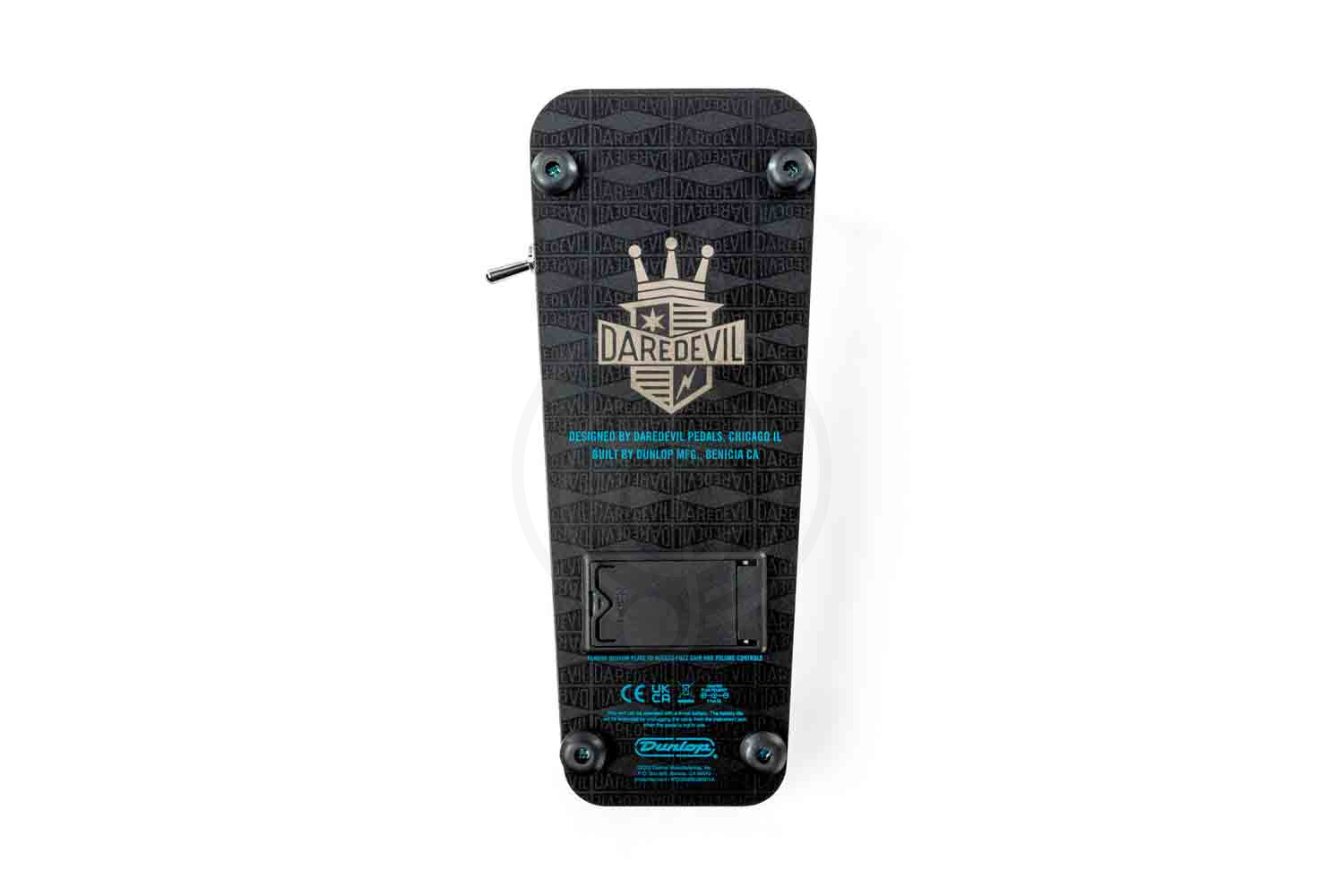 Педаль эффектов для электрогитары Dunlop DD95FW Cry Baby Daredevil Fuzz Wah - Педаль эффектов - фото 3