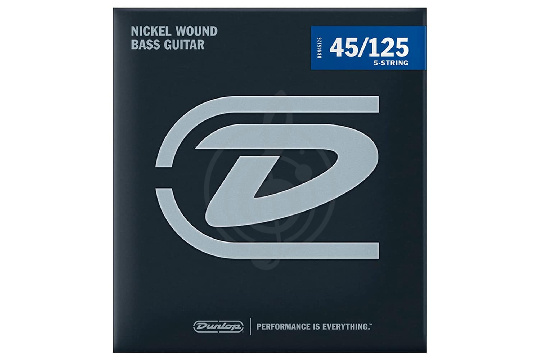 Струны для бас-гитары Dunlop Medium DBN45125 - Комплект струн для бас-гитары - фото 1
