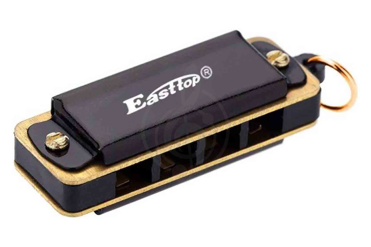 Детская губная гармошка EASTTOP DF4S BLACK - Уменьшенная гармошка - фото 5