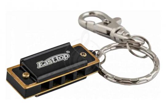 Детская губная гармошка EASTTOP DF4S BLACK - Уменьшенная гармошка - фото 2