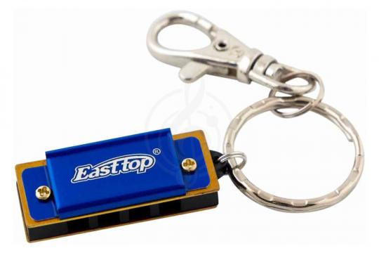 Детская губная гармошка EASTTOP DF4S BLUE - Уменьшенная гармошка - фото 7