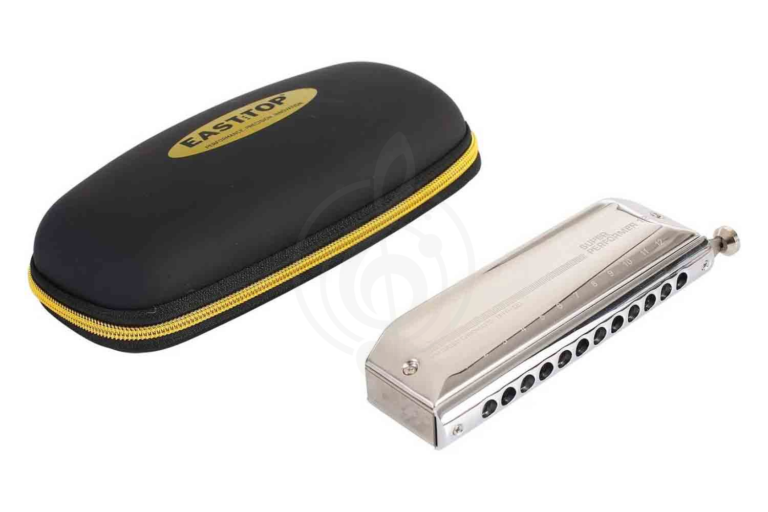 Хроматическая губная гармошка EASTTOP ETP-12 C - Гармошка губная - фото 2