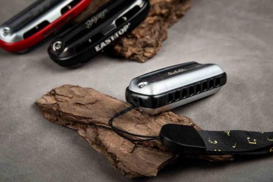 Диатоническая губная гармошка EASTTOP LUCKY 8 C BLACK COMB - Диатоническая губная гармошка - фото 5