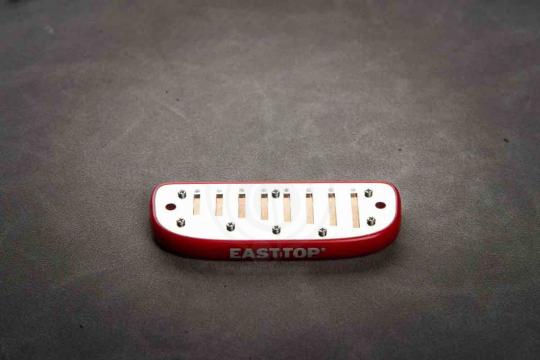 Диатоническая губная гармошка EASTTOP LUCKY 8 C RED COMB - Диатоническая губная гармошка - фото 6