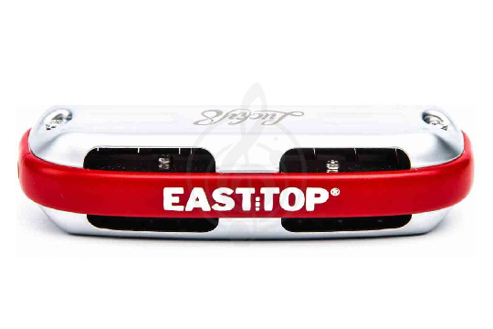 Диатоническая губная гармошка EASTTOP LUCKY 8 C RED COMB - Диатоническая губная гармошка - фото 1