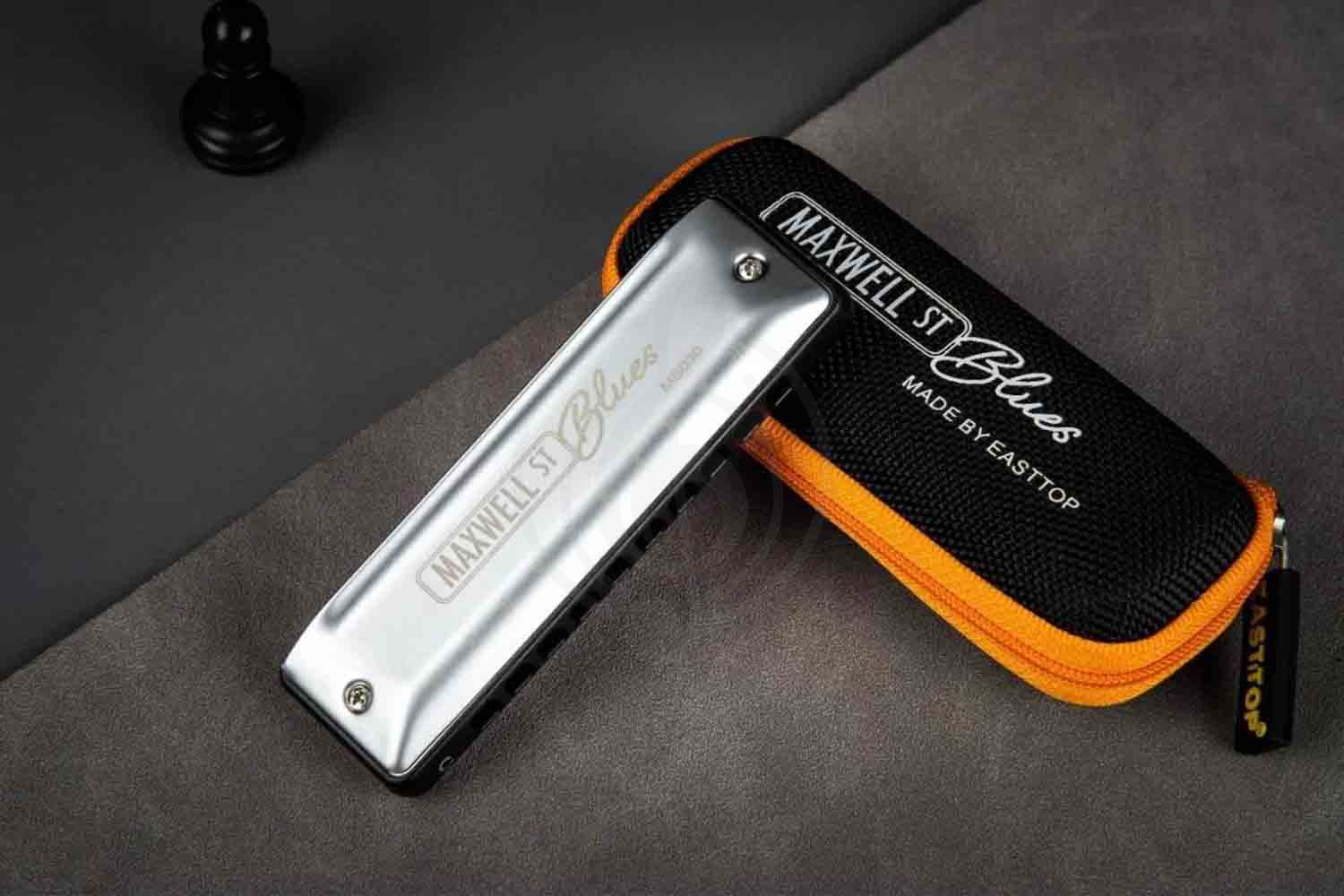 Диатоническая губная гармошка EASTTOP MS030 Bb (Maxwell ST) - Диатоническая губная гармошка - фото 4