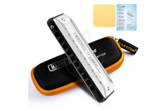 Диатоническая губная гармошка EASTTOP MS030 D (Maxwell ST) - Диатоническая губная гармошка - фото 9