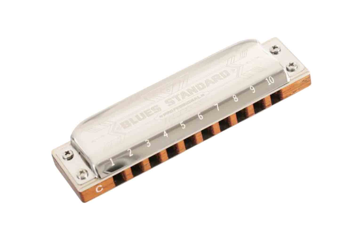 Диатоническая губная гармошка EASTTOP PRO10 F (BLUES STANDARD) - Диатоническая губная гармошка - фото 1