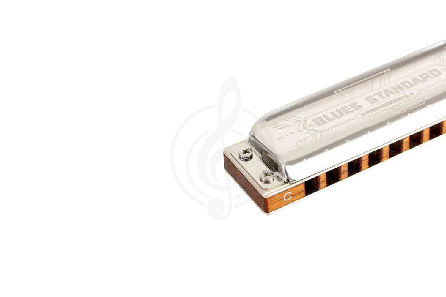 Диатоническая губная гармошка EASTTOP PRO10 F (BLUES STANDARD) - Диатоническая губная гармошка - фото 2