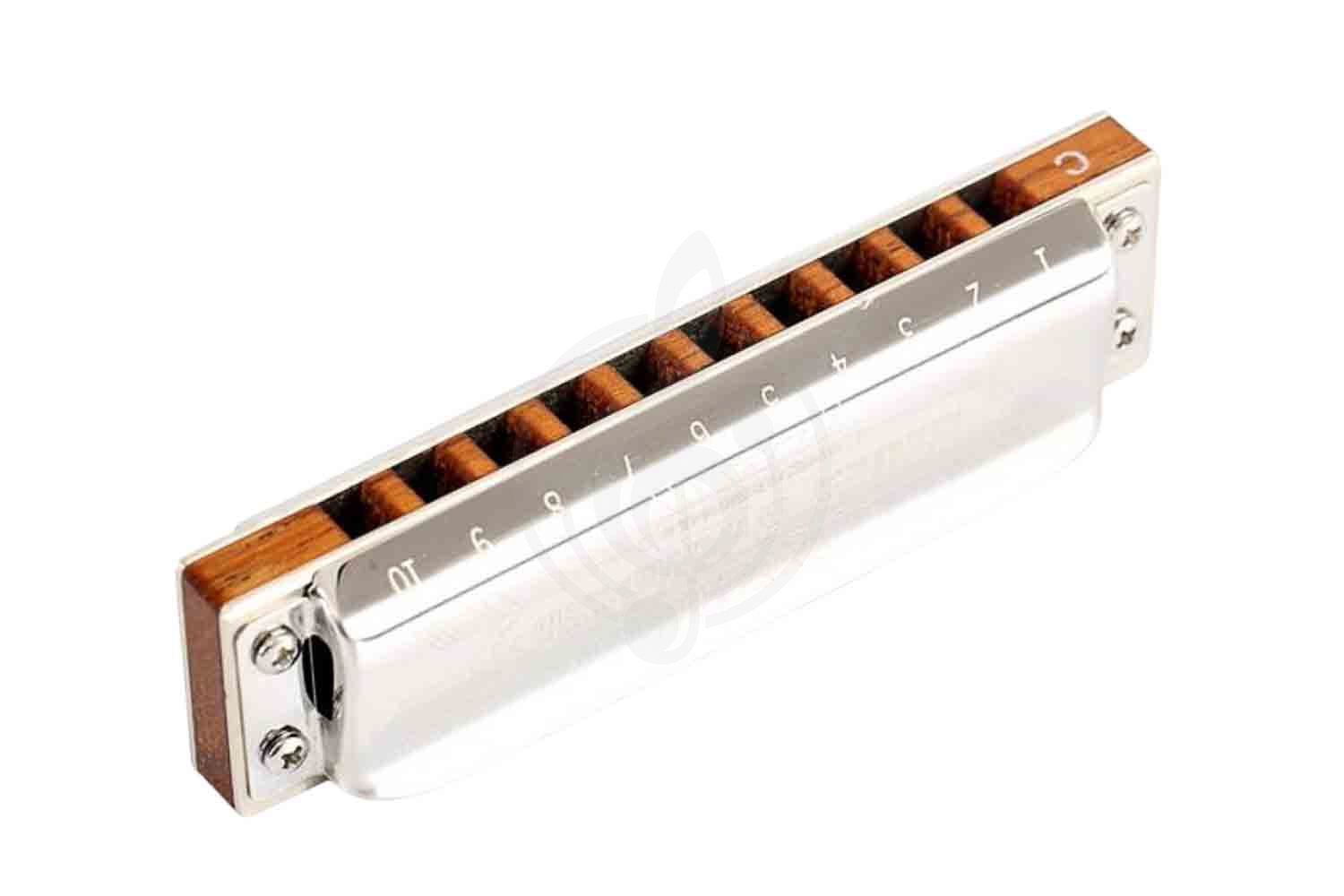 Диатоническая губная гармошка EASTTOP PRO10 F (BLUES STANDARD) - Диатоническая губная гармошка - фото 3