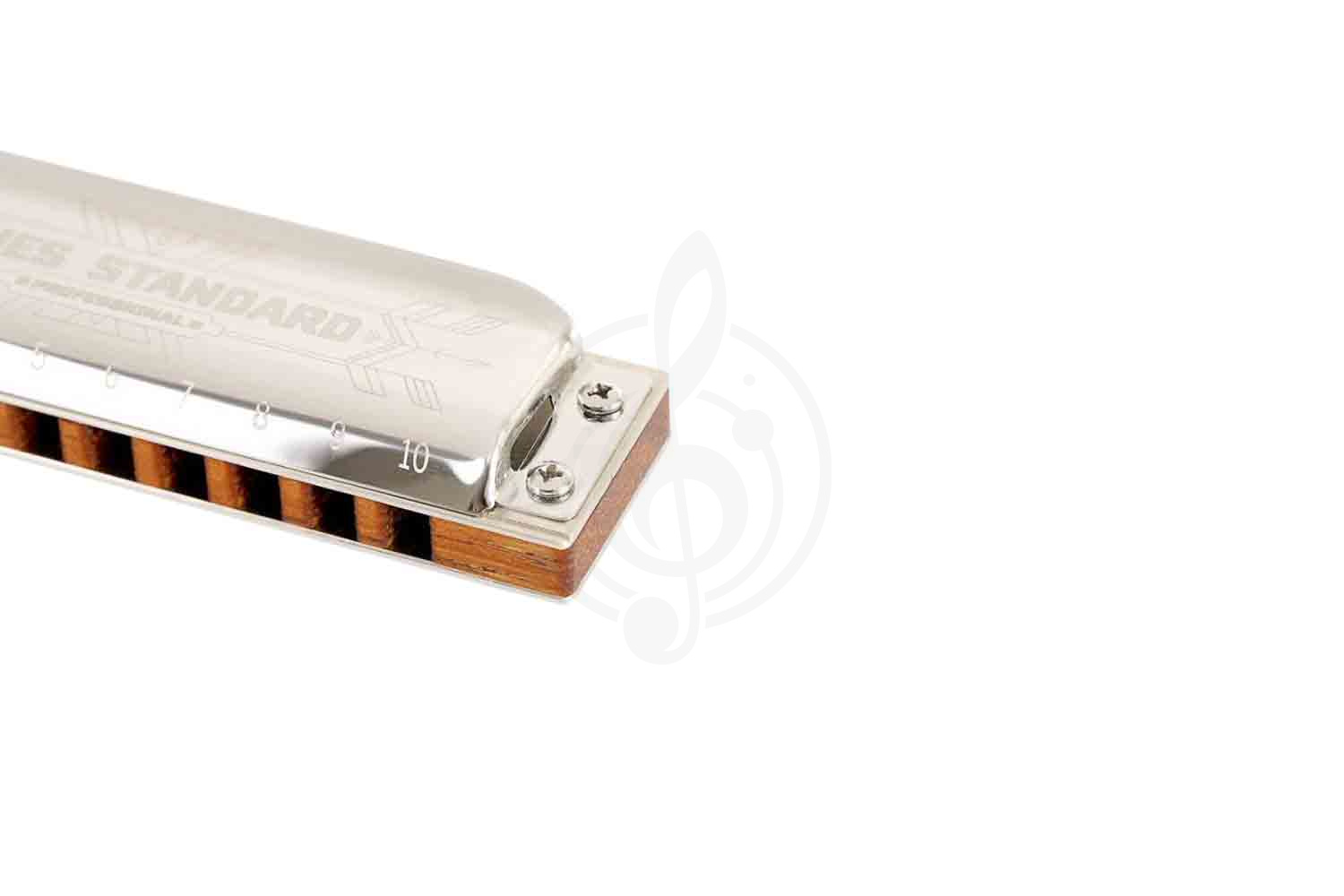 Диатоническая губная гармошка EASTTOP PRO10 F (BLUES STANDARD) - Диатоническая губная гармошка - фото 4