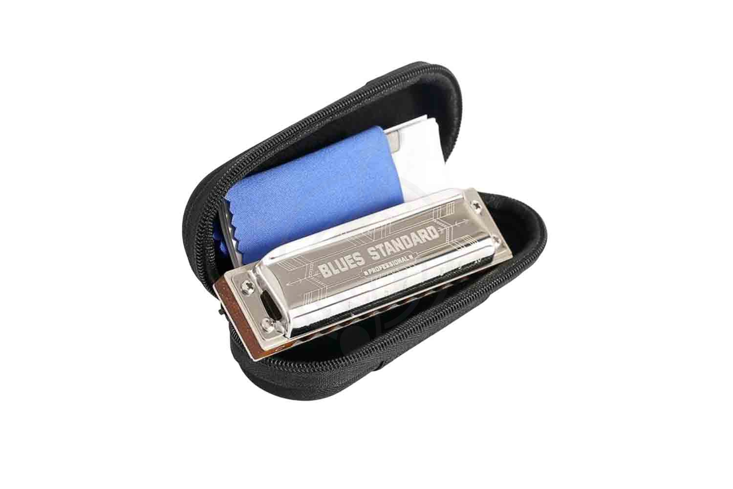 Диатоническая губная гармошка EASTTOP PRO10 F (BLUES STANDARD) - Диатоническая губная гармошка - фото 5