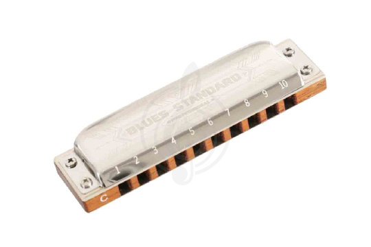 Диатоническая губная гармошка EASTTOP PRO10 F (BLUES STANDARD) - Диатоническая губная гармошка - фото 1