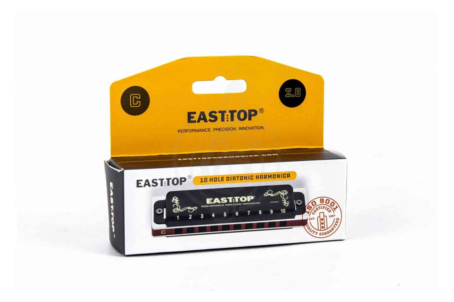 Диатоническая губная гармошка EASTTOP T008K 2.0 F Nm - Диатоническая губная гармошка - фото 2