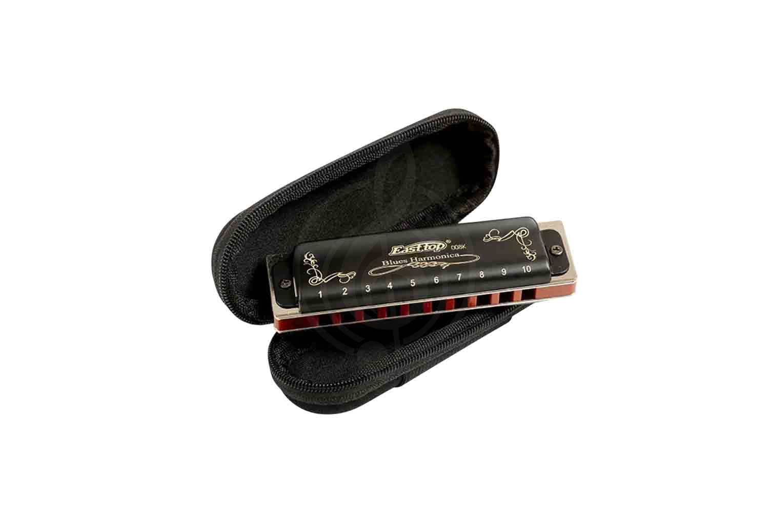Диатоническая губная гармошка EASTTOP T008K D Nm - Диатоническая губная гармошка - фото 3