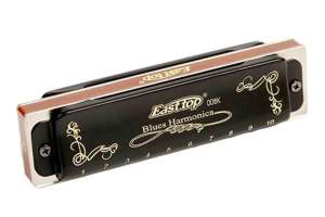 Изображение Диатоническая губная гармошка EASTTOP T008K F low