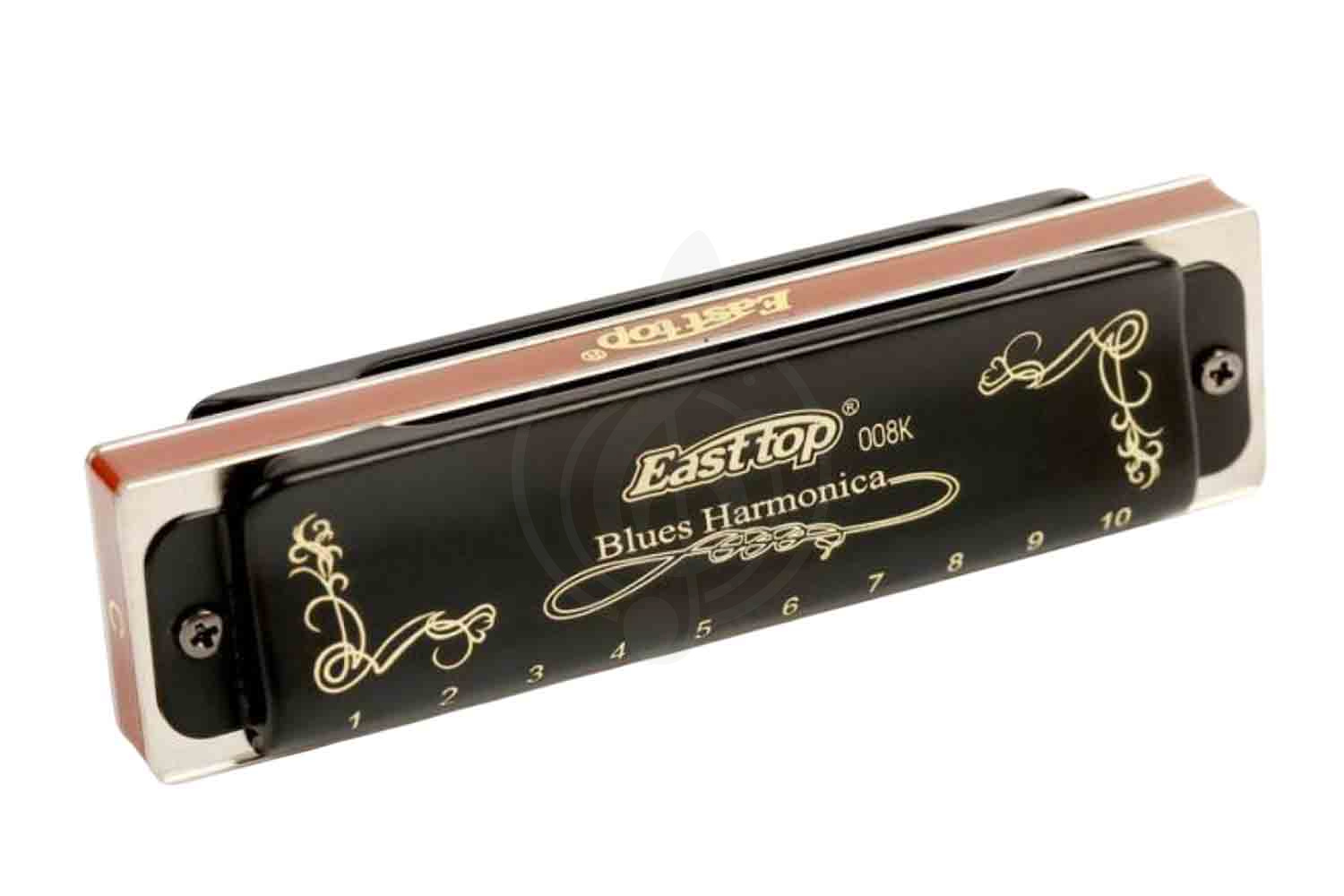 Диатоническая губная гармошка EASTTOP T008K Paddy A - Диатоническая губная гармошка - фото 3