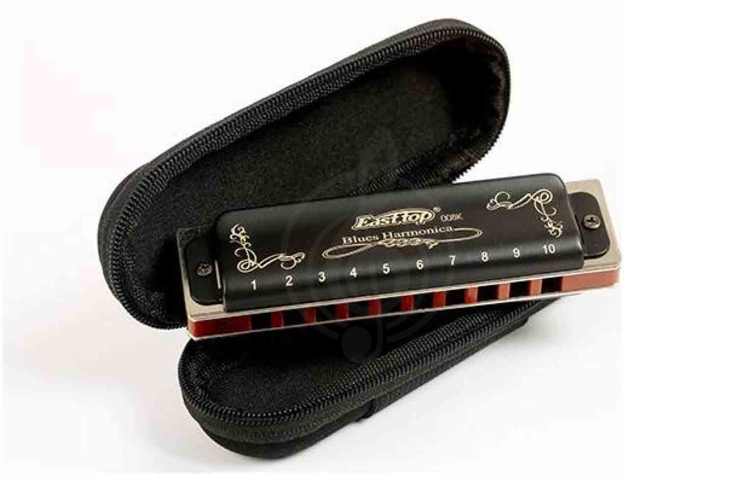 Диатоническая губная гармошка EASTTOP T008K Paddy A - Диатоническая губная гармошка - фото 7