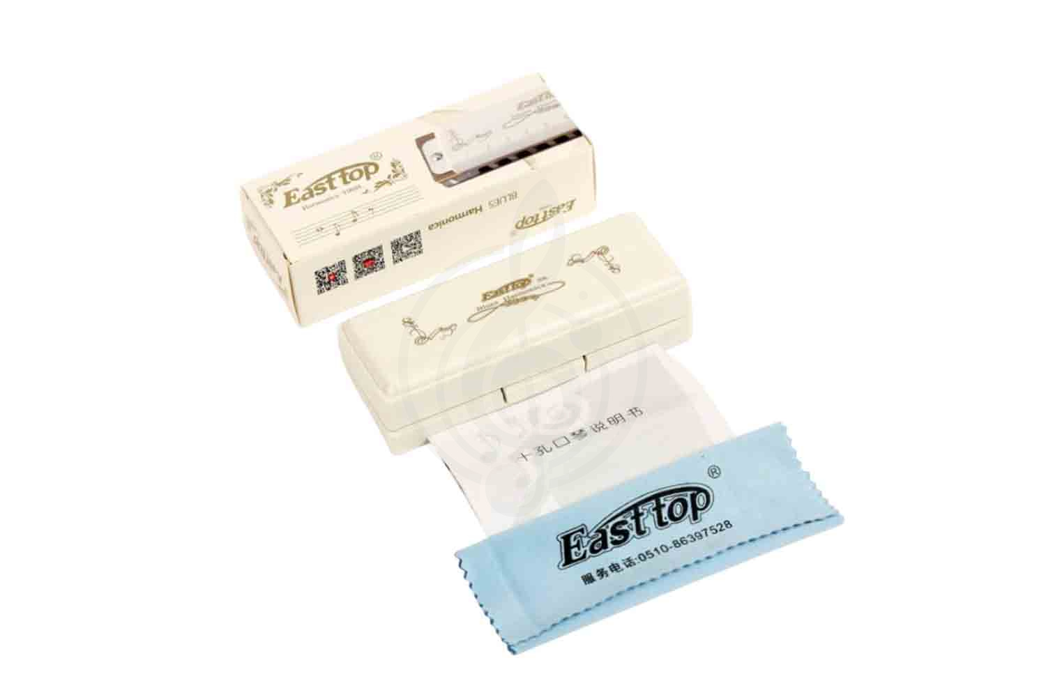Диатоническая губная гармошка EASTTOP T008L E - Диатоническая губная гармошка - фото 4