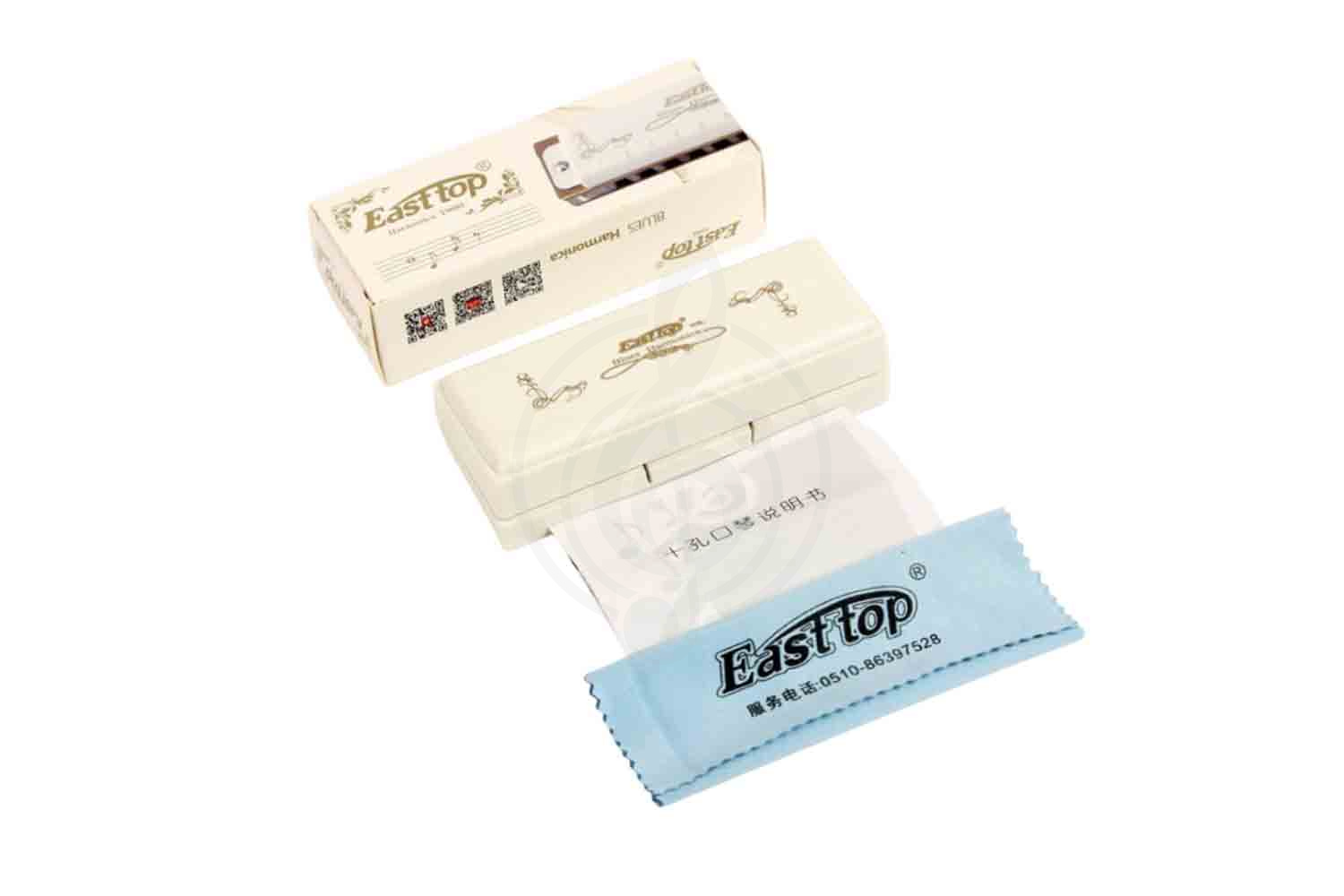 Диатоническая губная гармошка EASTTOP T008L F - Диатоническая губная гармошка - фото 4
