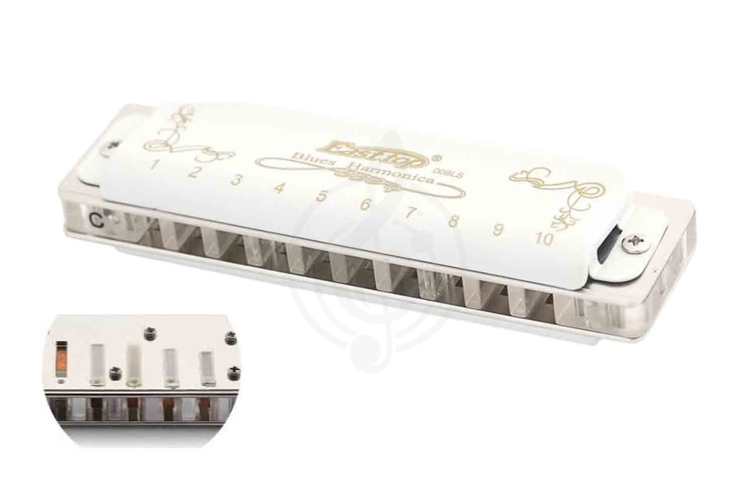 Диатоническая губная гармошка EASTTOP T008LS C - Диатоническая губная гармошка - фото 6