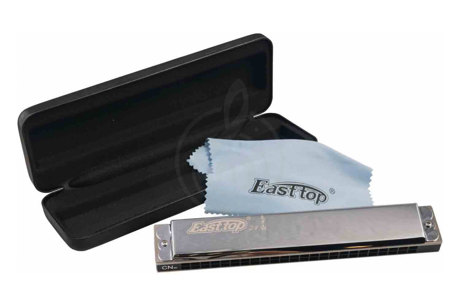 Тремоло губные гармошки EASTTOP T2408 - Гармошка губная тремоло, C - фото 4