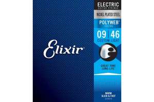 Изображение Elixir 12025 POLYWEB - Струны для электрогитары