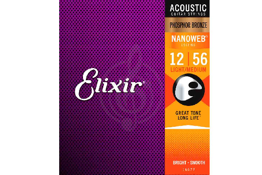 ELIXIR 16077 - Струны для акустической гитары - фото 1 Струны для акустической гитары ELIXIR 16077 - Струны для акустической гитары - фото 1