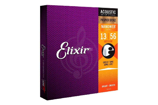 ELIXIR 16102 - Струны для акустической гитары - фото 1 Струны для акустической гитары ELIXIR 16102 - Струны для акустической гитары - фото 1