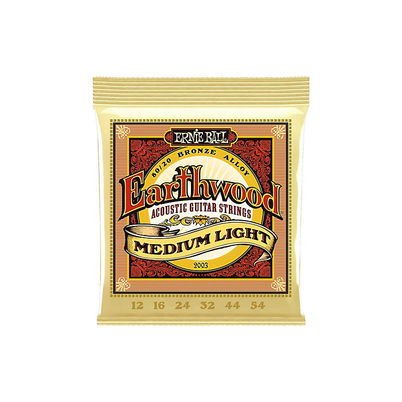 Струны для акустической гитары Ernie Ball 2003 струны для акустической гитары 12-54 - фото 1