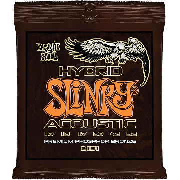 Ernie Ball 2151 струны для акуст.гитары 10-52 - фото 1 Струны для акустической гитары Ernie Ball 2151 струны для акуст.гитары 10-52 - фото 1