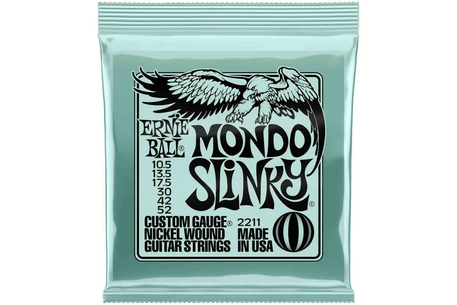 Струны для электрогитары Ernie Ball 2211 струны для эл.гитары 10.5-52 - фото 1