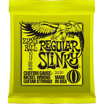 Ernie Ball 2221 струны для эл.гитары 10-46 - фото 1 Струны для электрогитары Ernie Ball 2221 струны для эл.гитары 10-46 - фото 1