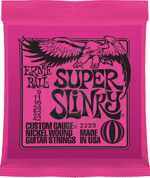 Ernie Ball 2223 струны для эл. гитары 9-42 - фото 1 Струны для электрогитары Ernie Ball 2223 струны для эл. гитары 9-42 - фото 1