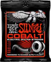 Изображение Ernie Ball 2715 струны для эл.гитары Cobalt Electric Skinny Top Heavy Bottom Slinky (10-52)