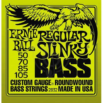 Ernie Ball 2832 струны для бас гитары Regular (50-70-85-105) - фото 1 Струны для бас-гитары Ernie Ball 2832 струны для бас гитары Regular (50-70-85-105) - фото 1